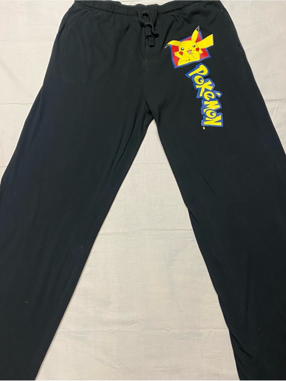 Men Pokémon pajamas black cotton